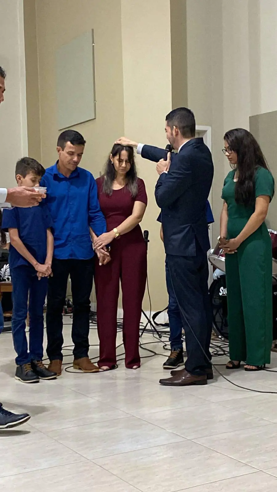 Recepção de membros por Profissão de fé e Batismo 
