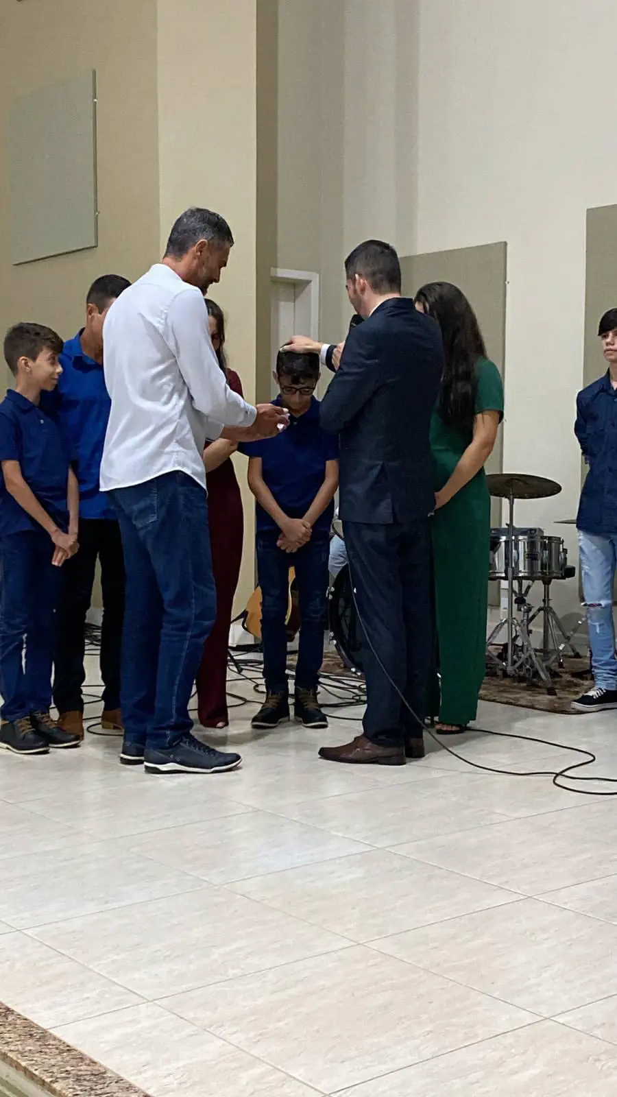 Recepção de membros por Profissão de fé e Batismo 